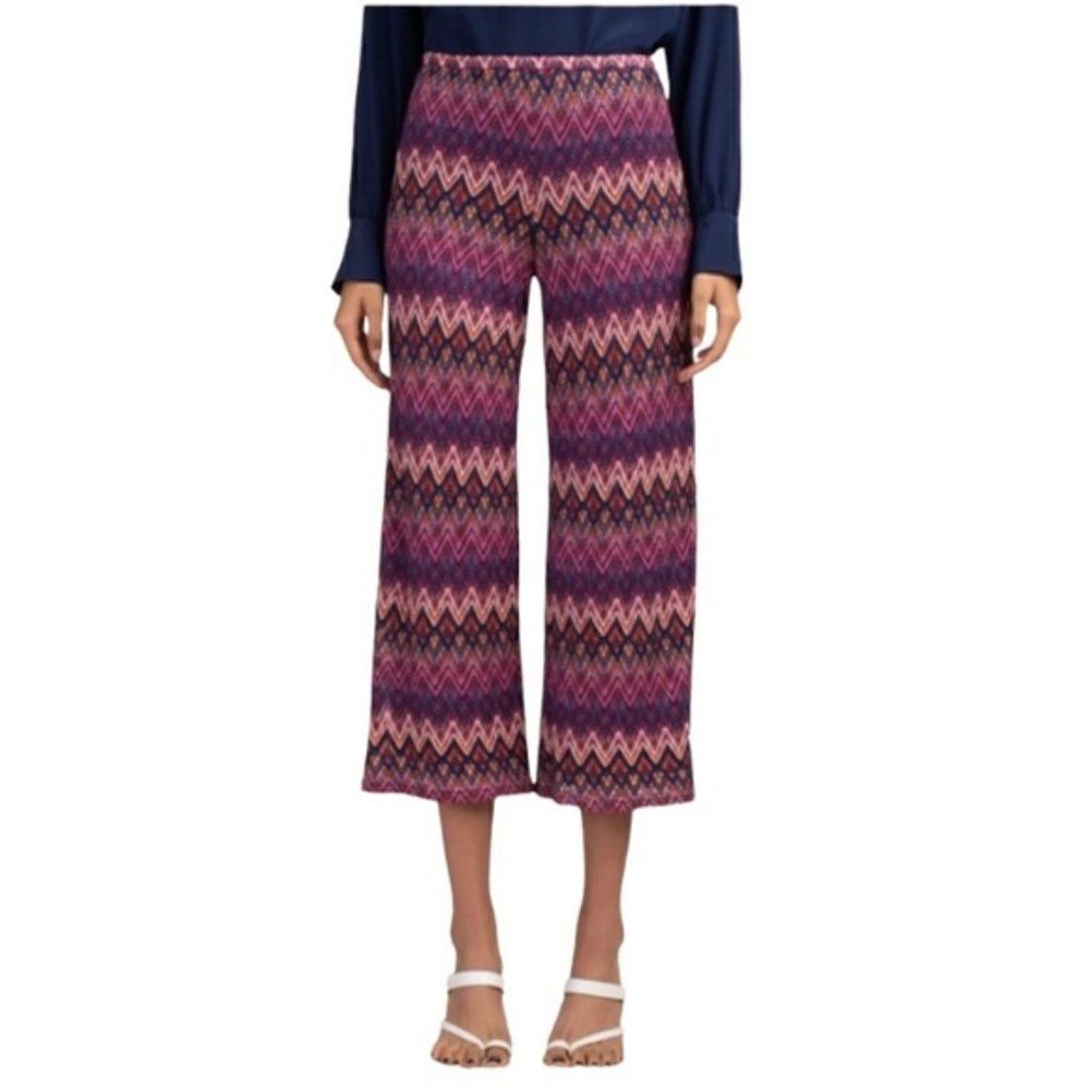 NWT Trina Turk Cropped Penelope Pants L